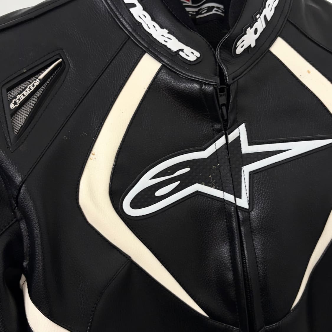 알파인스타 레더 레이싱 자켓 상품이미지9
