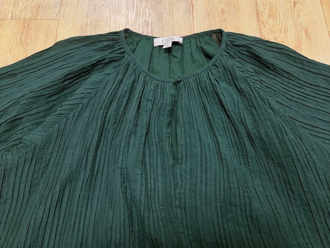 COS 퍼프소매 시어서커 원피스 프리사이즈 상품이미지6