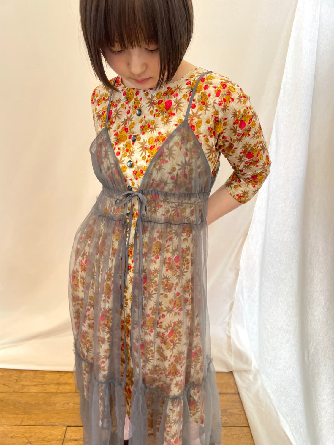 layered sha dress 상품이미지4