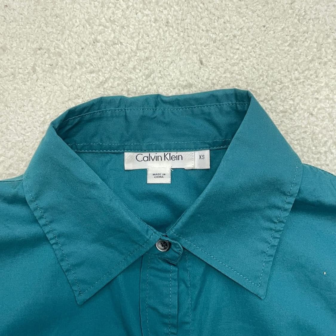 CALVIN KLEIN 셔츠 청록 XS 상품이미지2