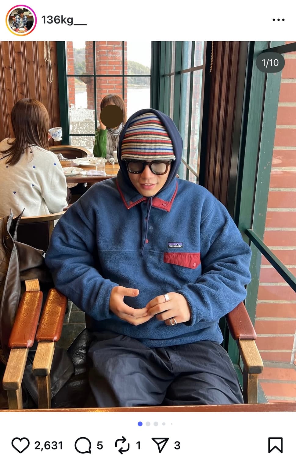 Patagonia synchilla navy 상품이미지7