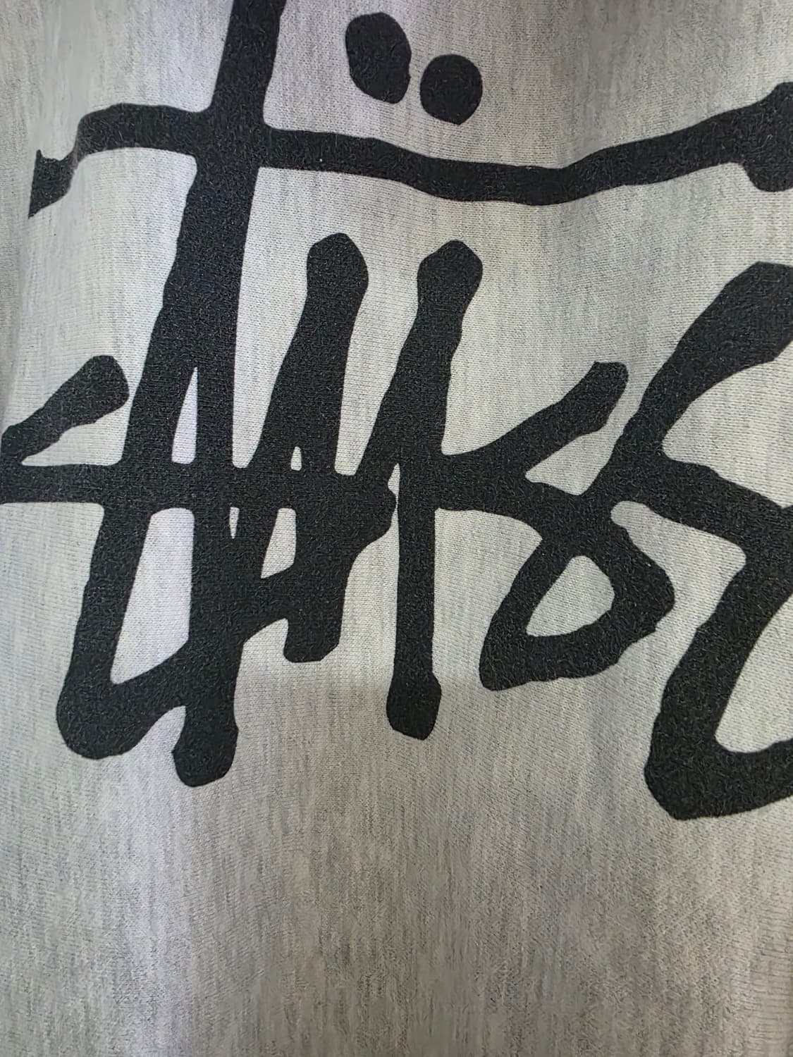 스투시 후드집업 애쉬헤더L 상품이미지4