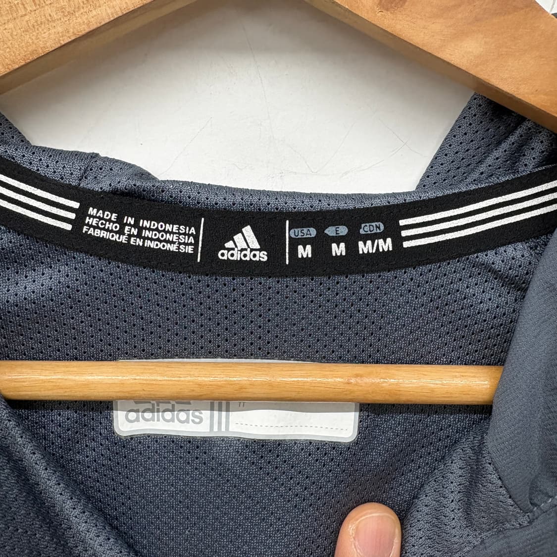 아디다스 SHU 하키 바람막이 후드 자켓 남성 L 상품이미지5