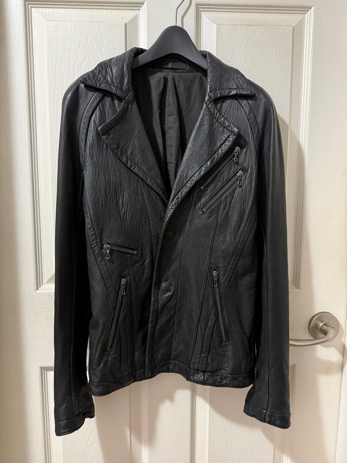 julius 율리우스 양가죽 레더 자켓 상품이미지1