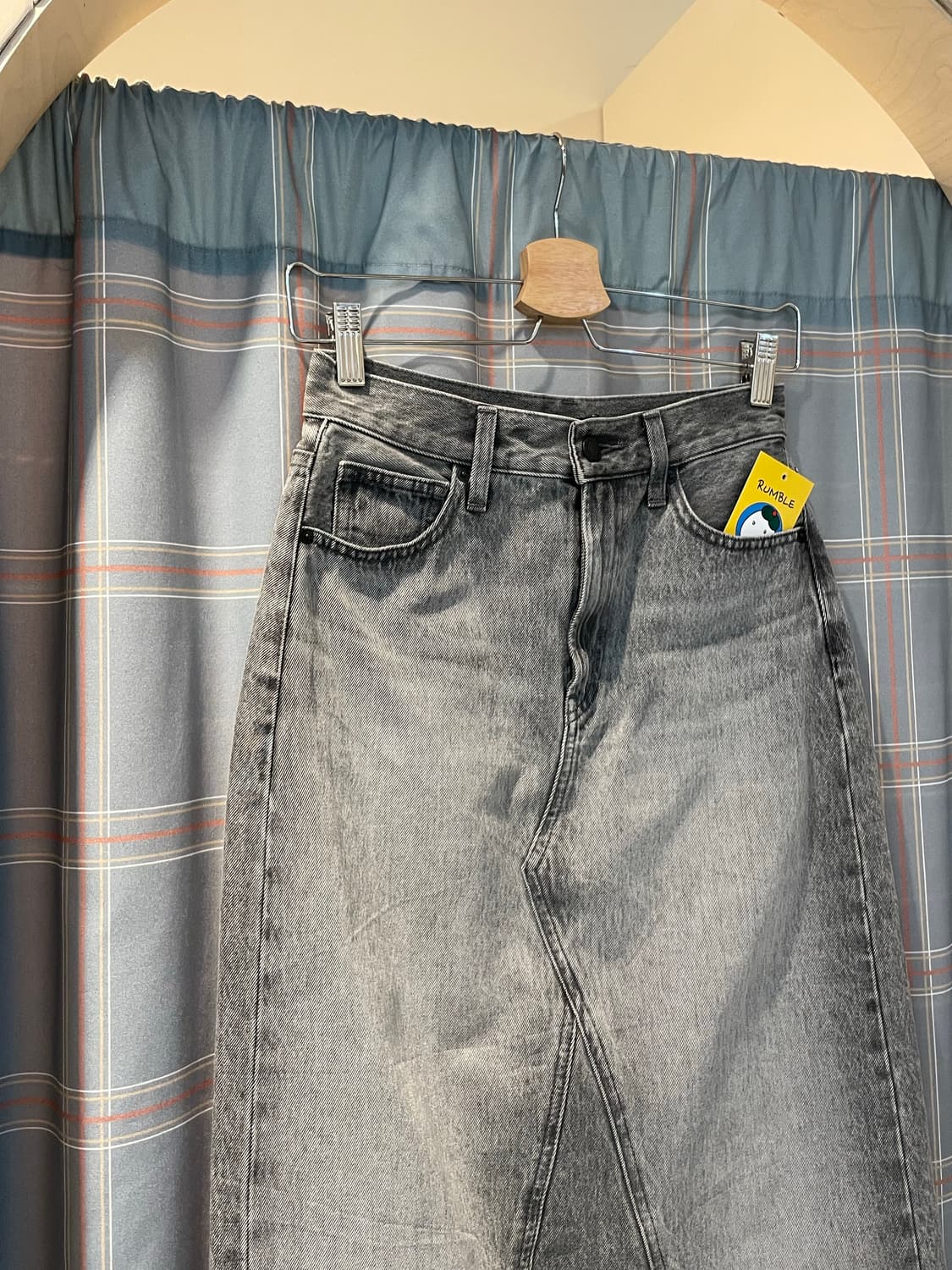 유니클로 그레이데님 스커트 상품이미지3