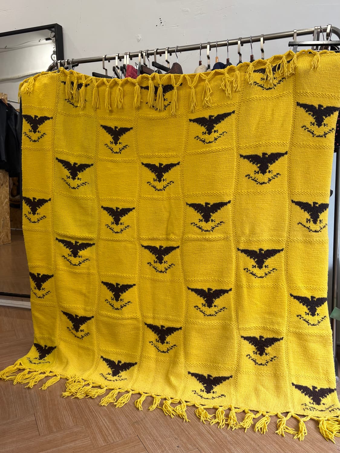 Vintage 이글 니트 블랭킷 상품이미지1