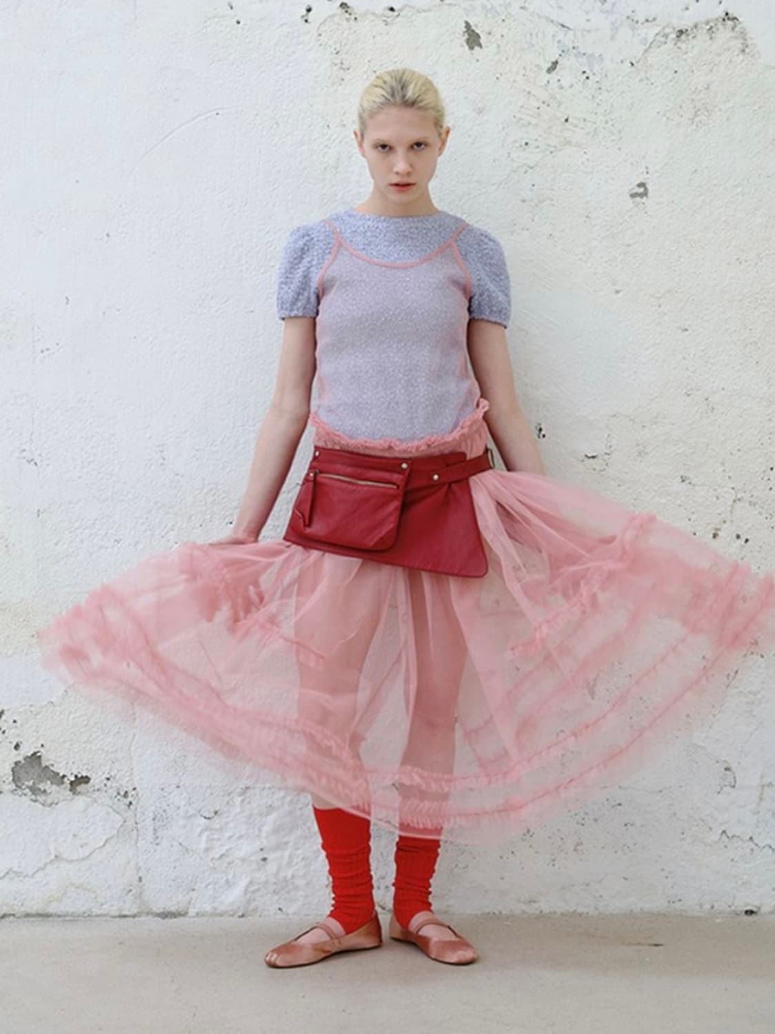 아옵트 레이어드 원피스 상품이미지3