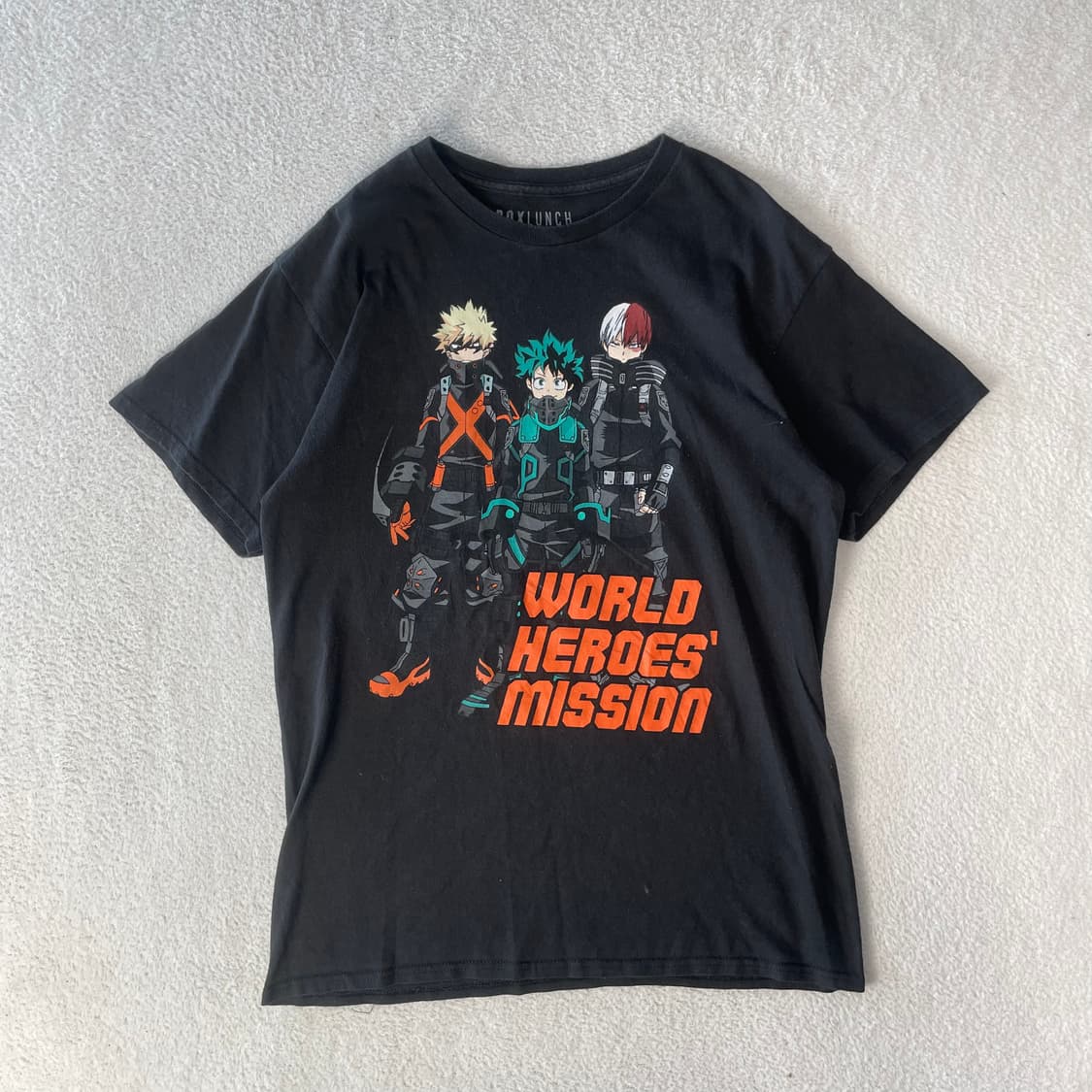 마이히어로아카데미 빈티지 반팔티셔츠  상품이미지1