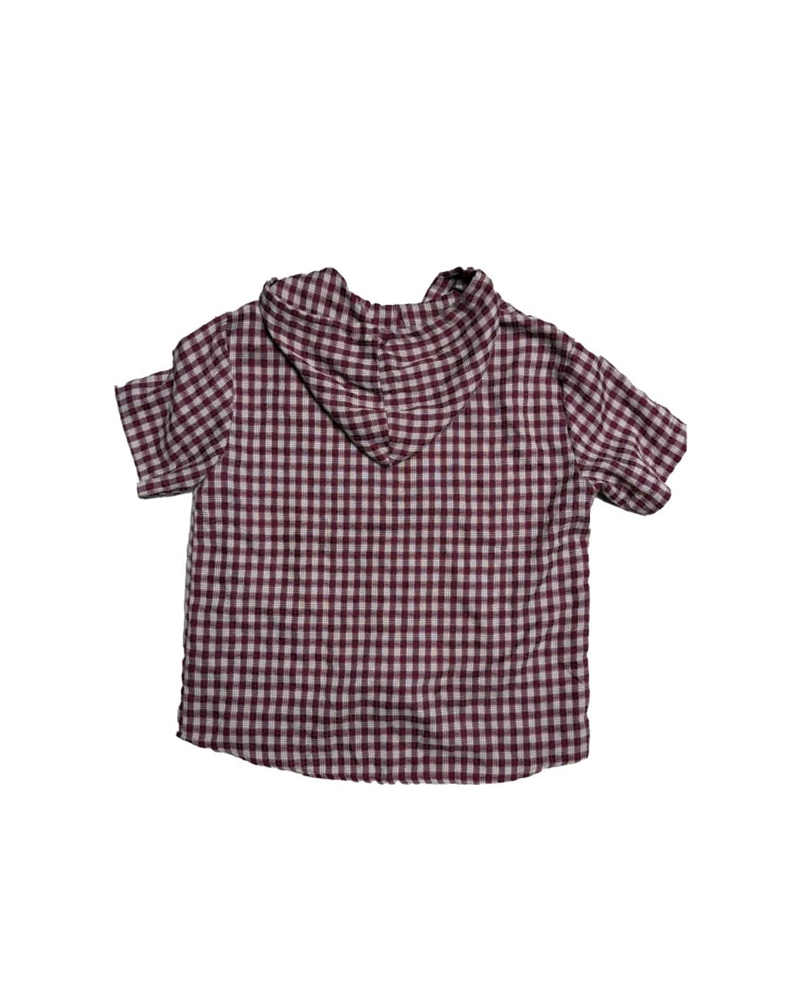 체크 후드 셔츠 상품이미지2