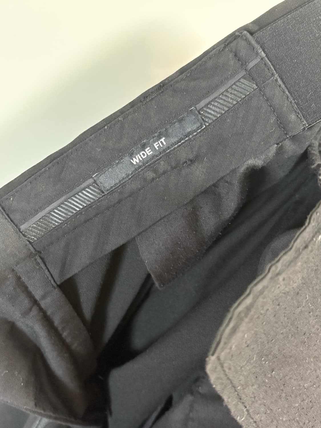 무신사 스탠다드 와이드 핏 슬랙스 블랙 29 상품이미지6