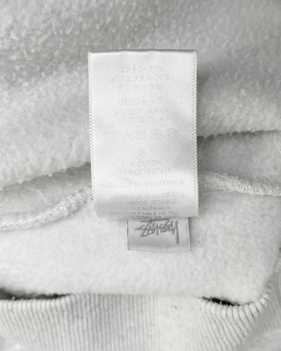 스투시 스탁 빅로고 그레이 후드집업 상품이미지10