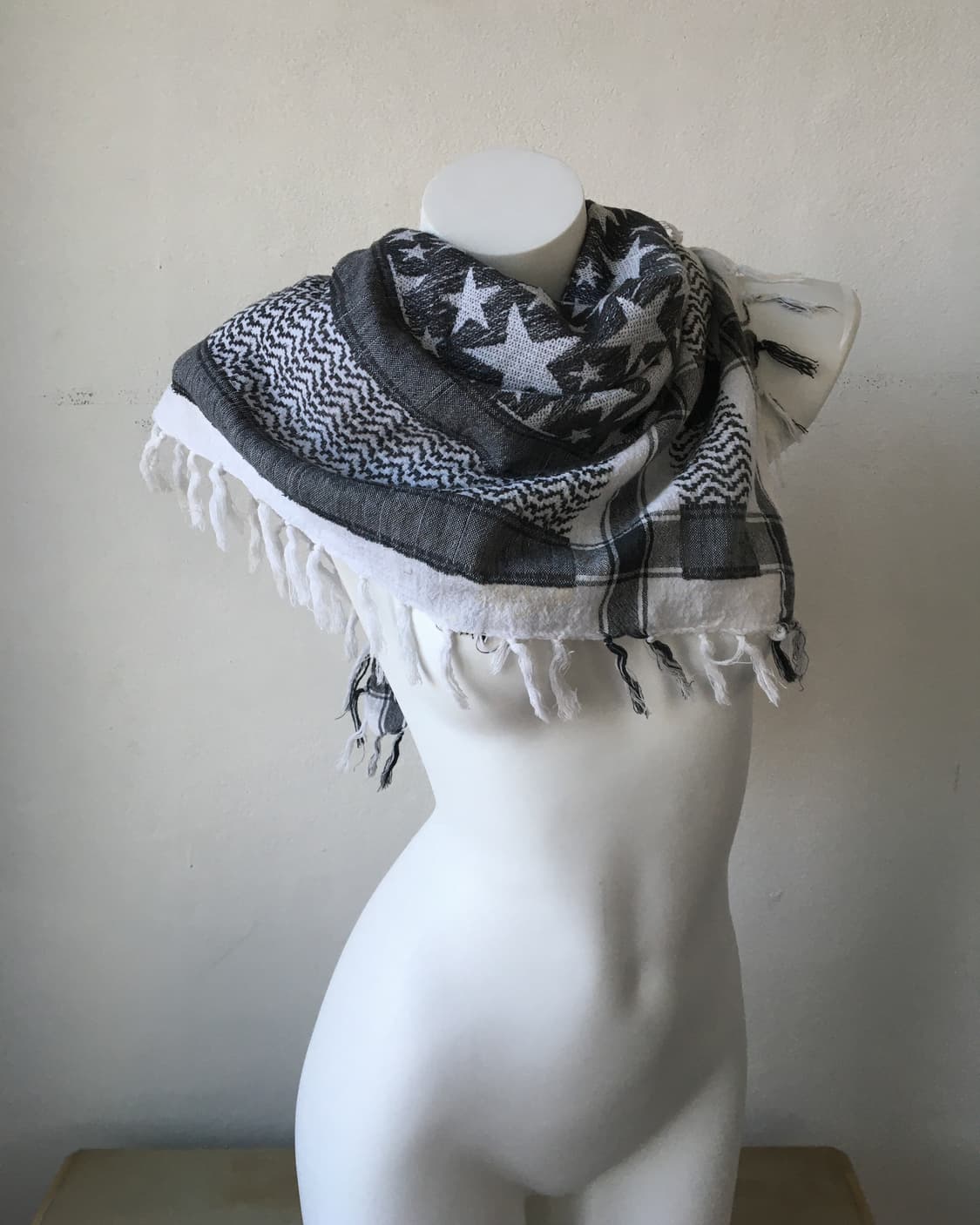 star pattern scarf 상품이미지1