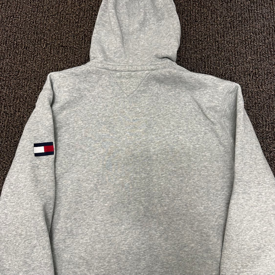 타미힐피거 기모 후드집업 그레이 XL 상품이미지6