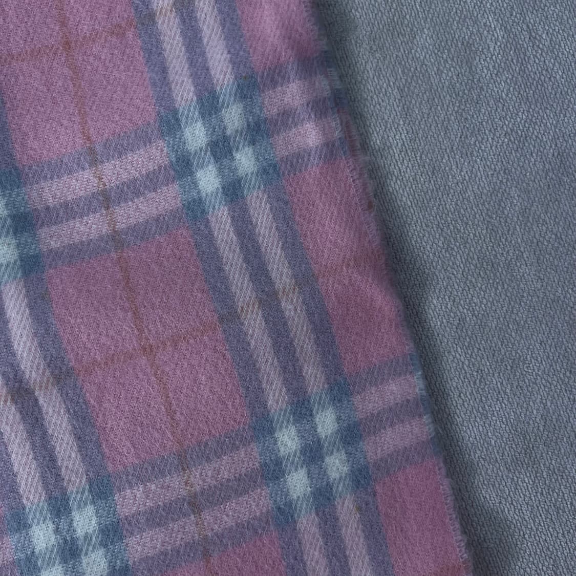 버버리 캐시미어 핑크 노바체크 머플러 상품이미지4