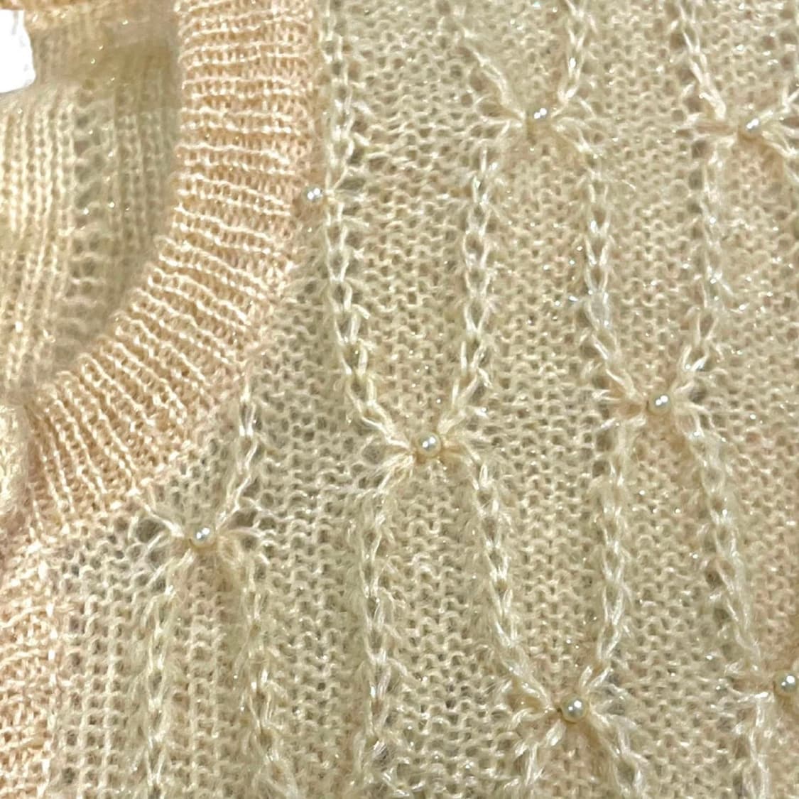 빈티지 옐로우 가디건 상품이미지3