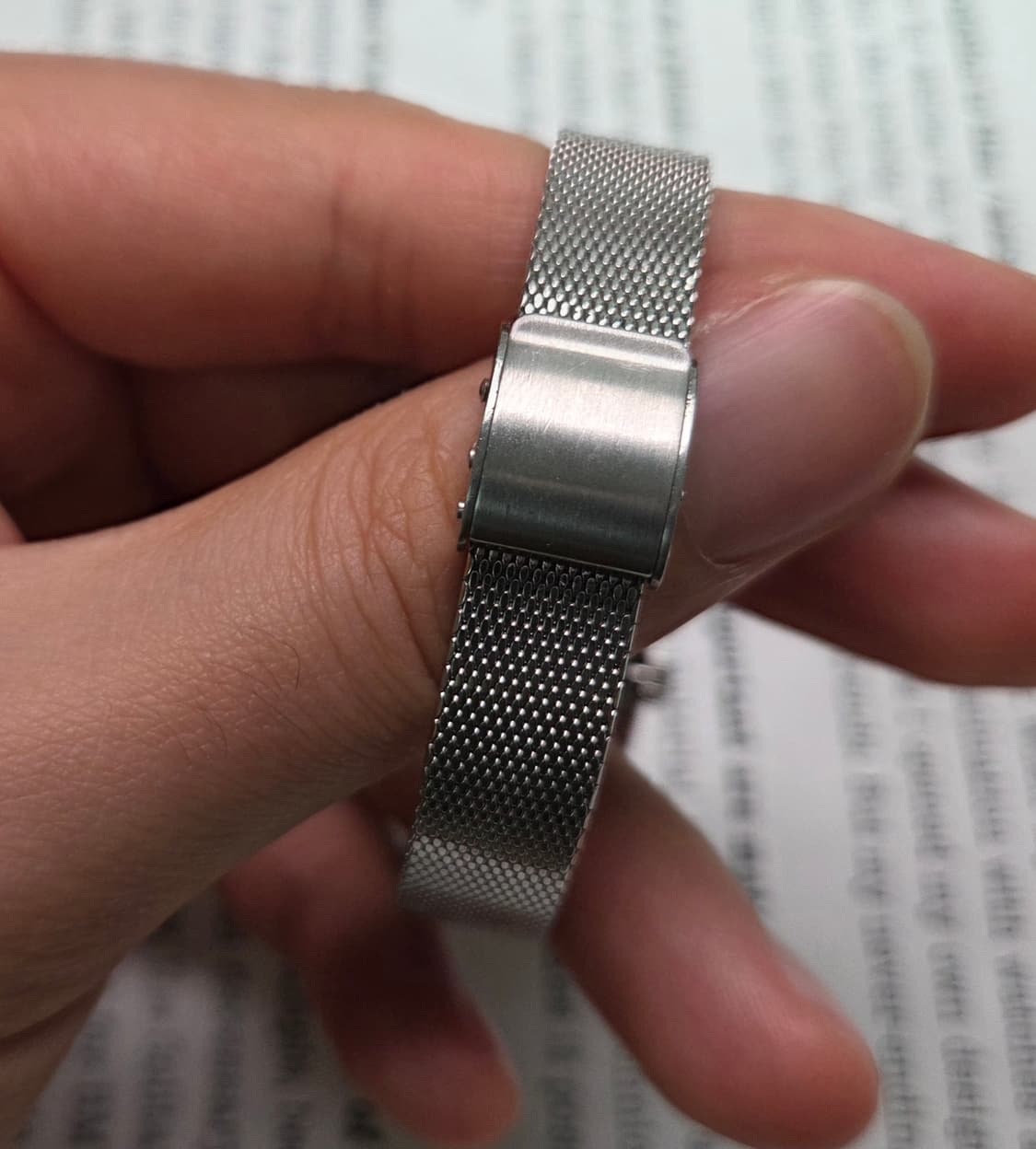 레어] 빈티지 세이코 하이비트 화이트 눈송이판 여성용 브레이슬릿 ver. 상품이미지8