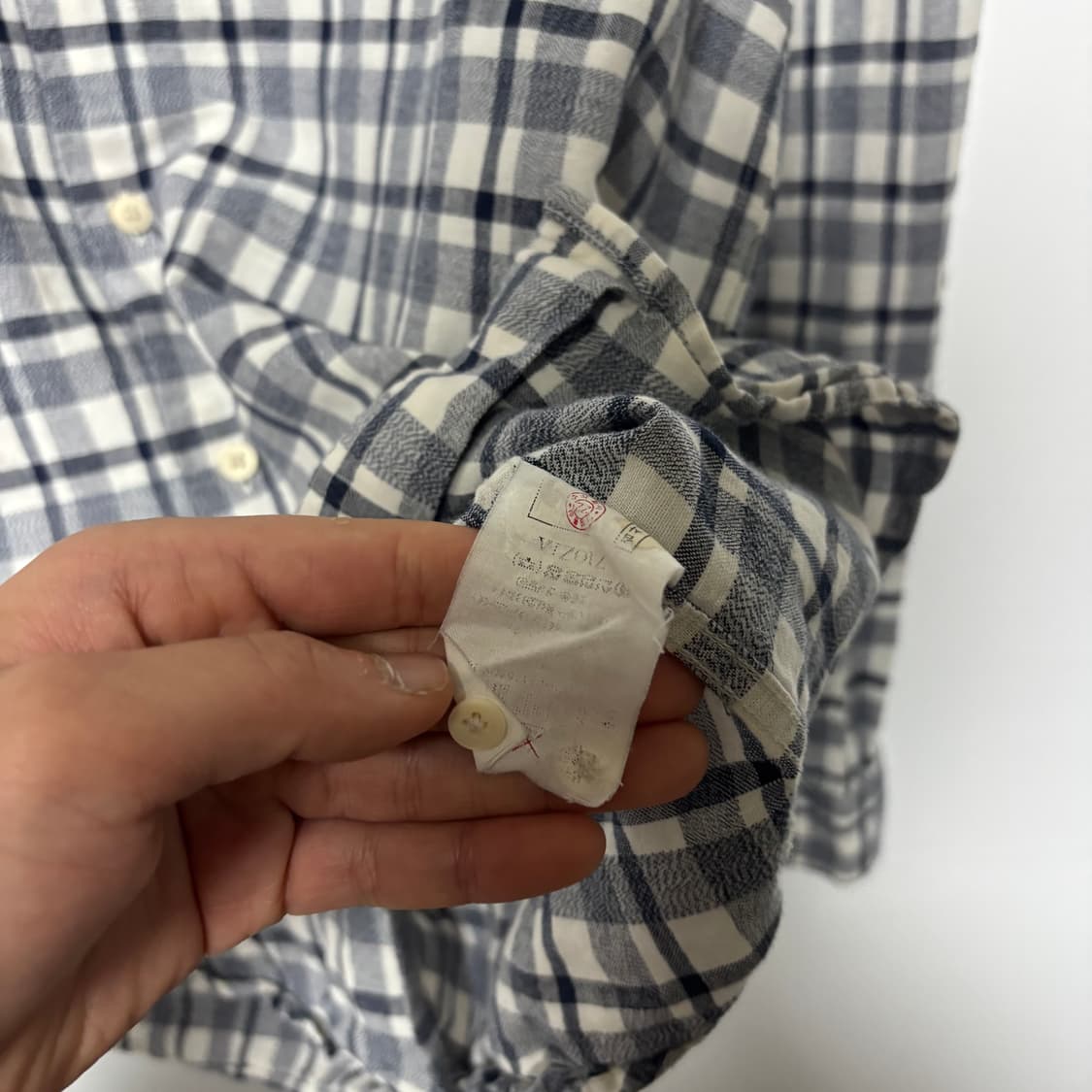  체크 셔츠 남방 상품이미지3