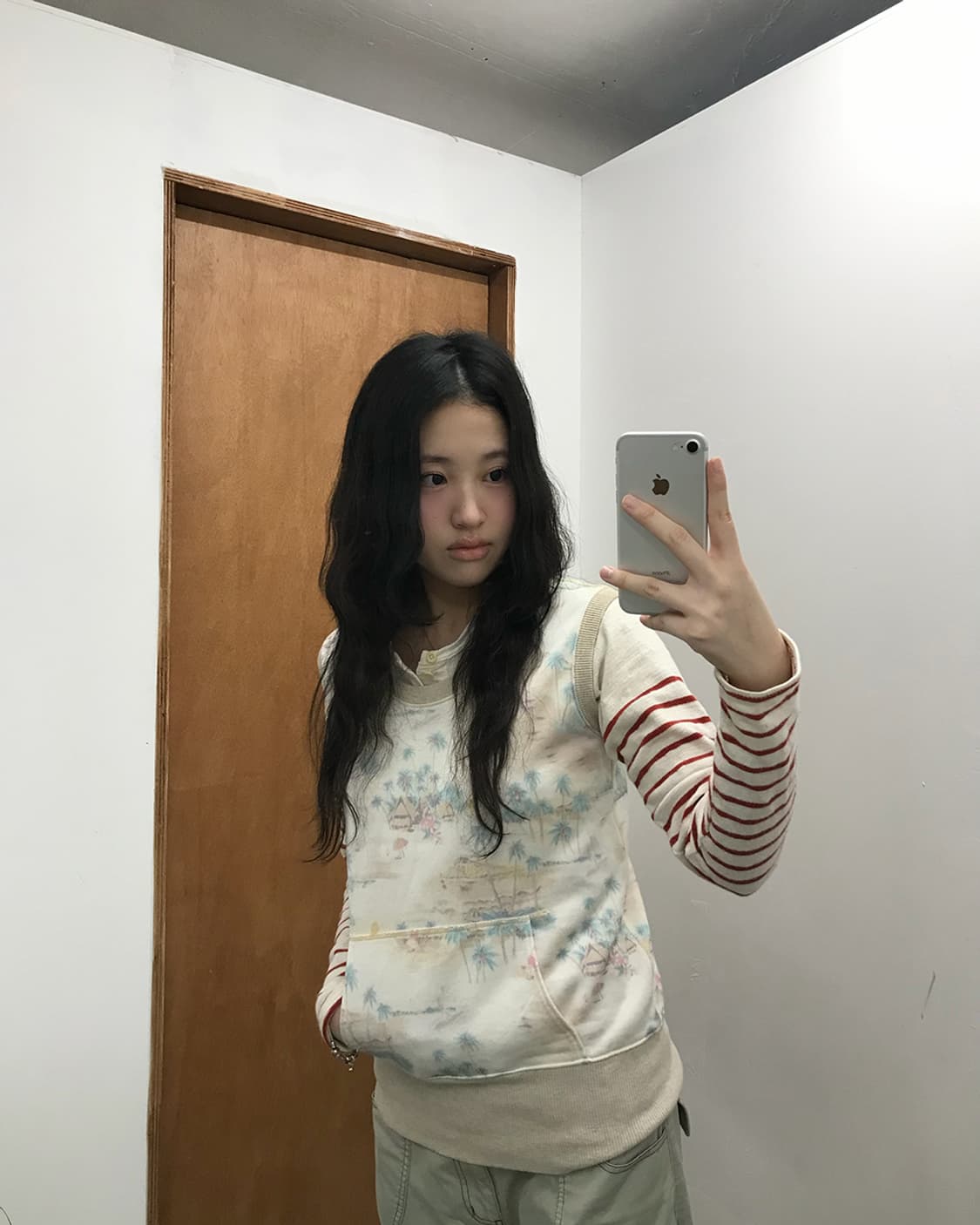 캐피탈 KAPITAL Sweat Vest 상품이미지1