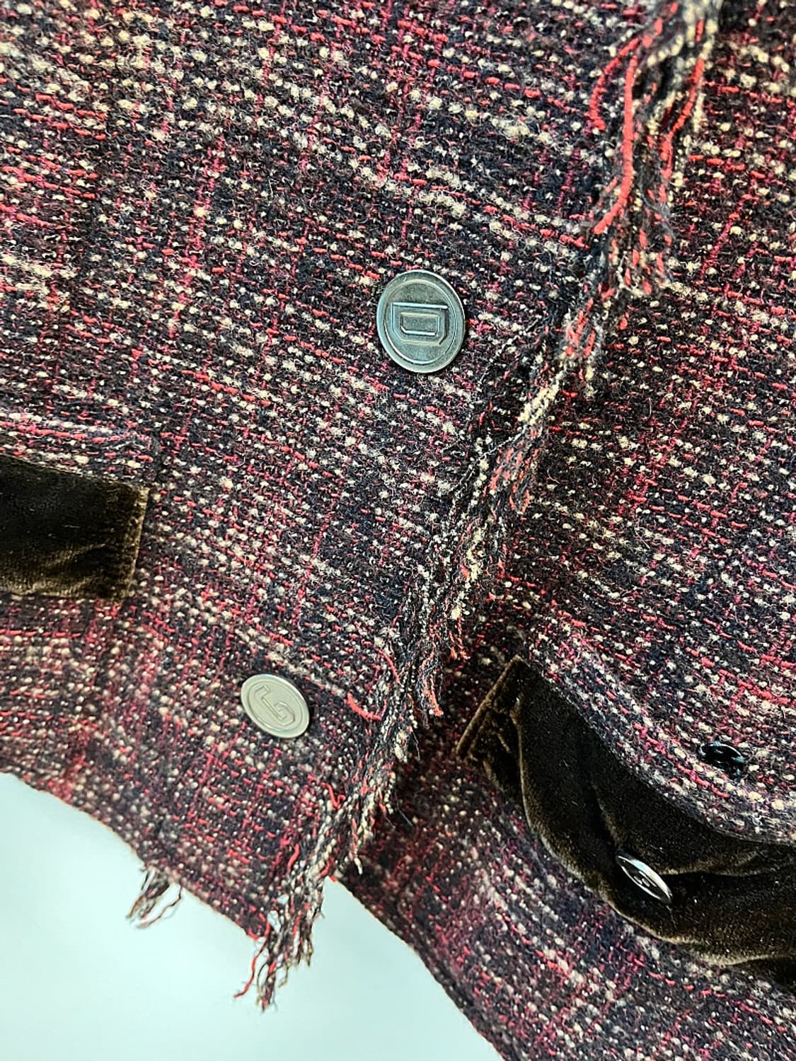 여) 돌체앤가바나 벨벳 트위드자켓  상품이미지6