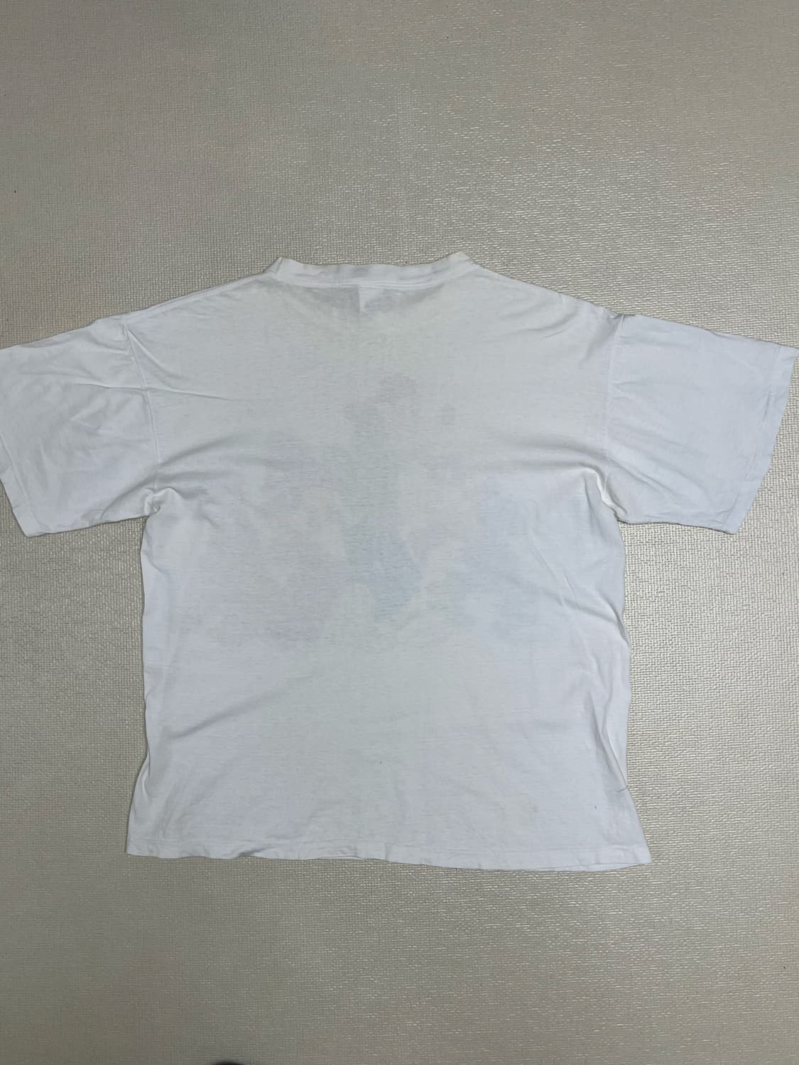 90s 디즈니 미키도널드플루토캐릭터 프린팅 빈티지티셔츠 XL 상품이미지4
