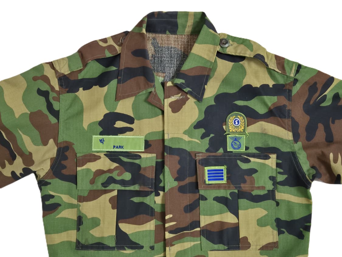 공군 구형 항공무기정비 병장 후기형 하계 전투복 상의 자켓 상품이미지7