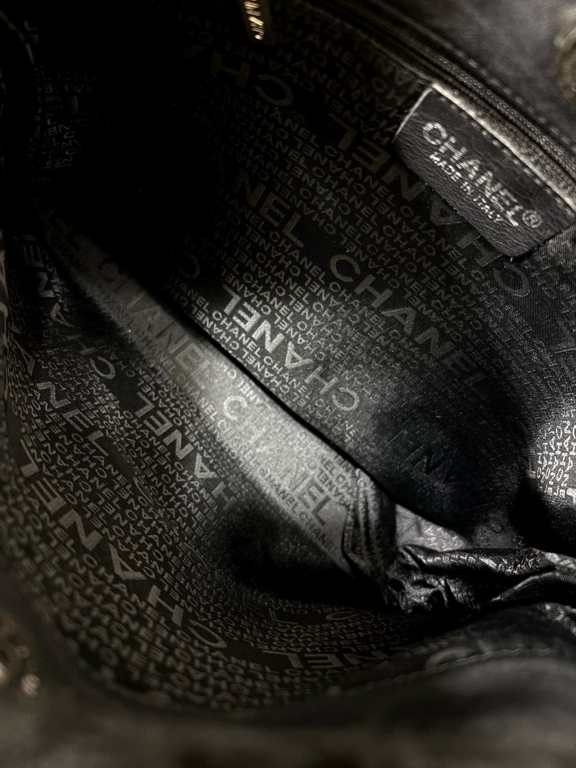 샤넬 빈티지 양털 트리밍 크로스백 상품이미지5