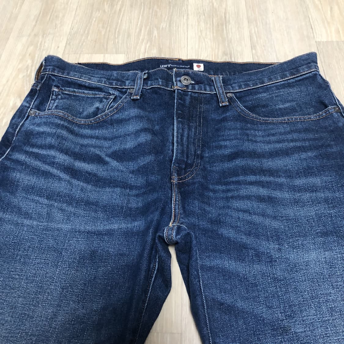 (34) 리바이스 502 테이퍼드핏 메이드 & 크래프티드 재팬 블루탭 상품이미지4