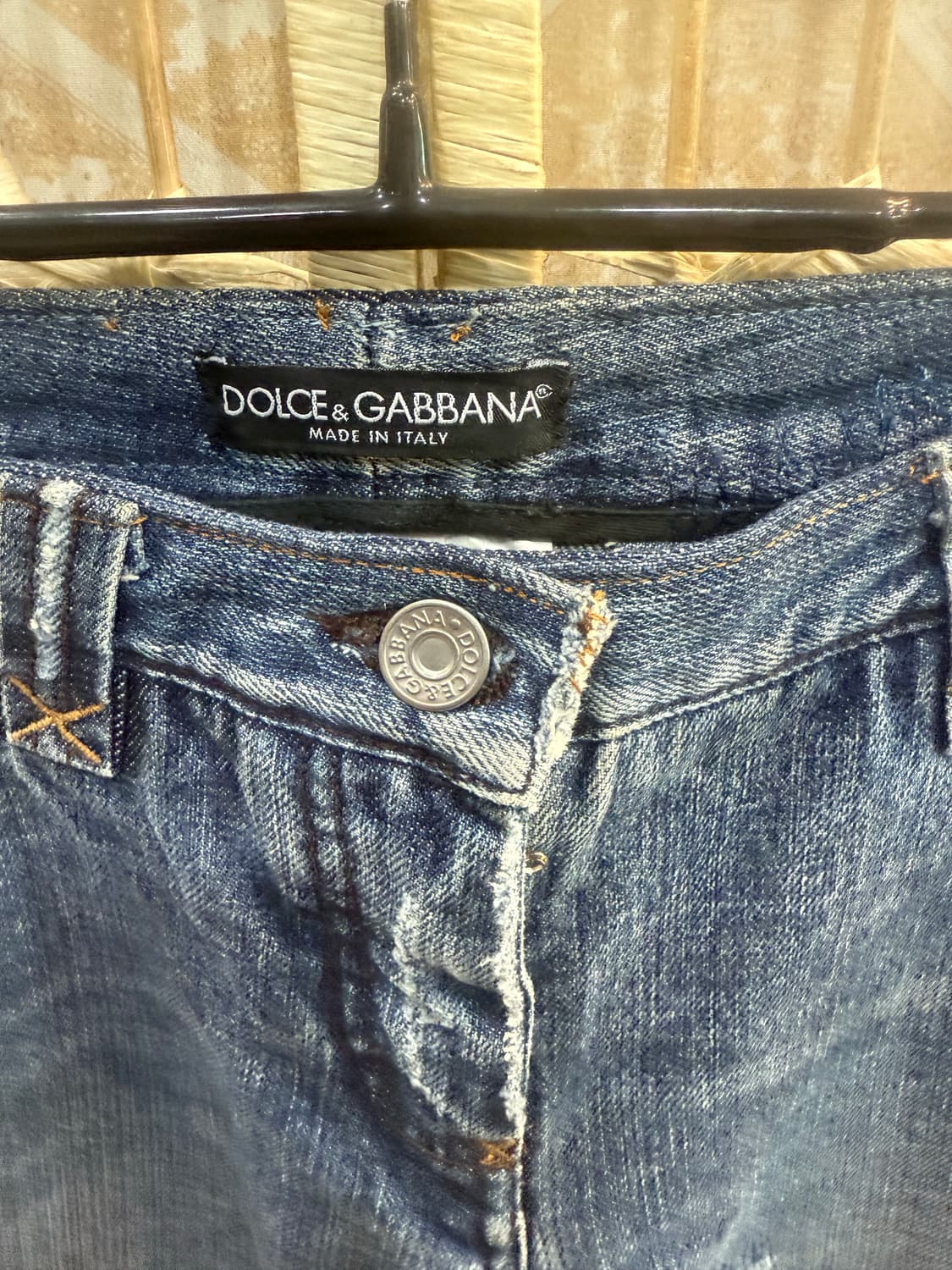 42/32 정품 돌체앤가바나 데님바지 팝니다 상품이미지3
