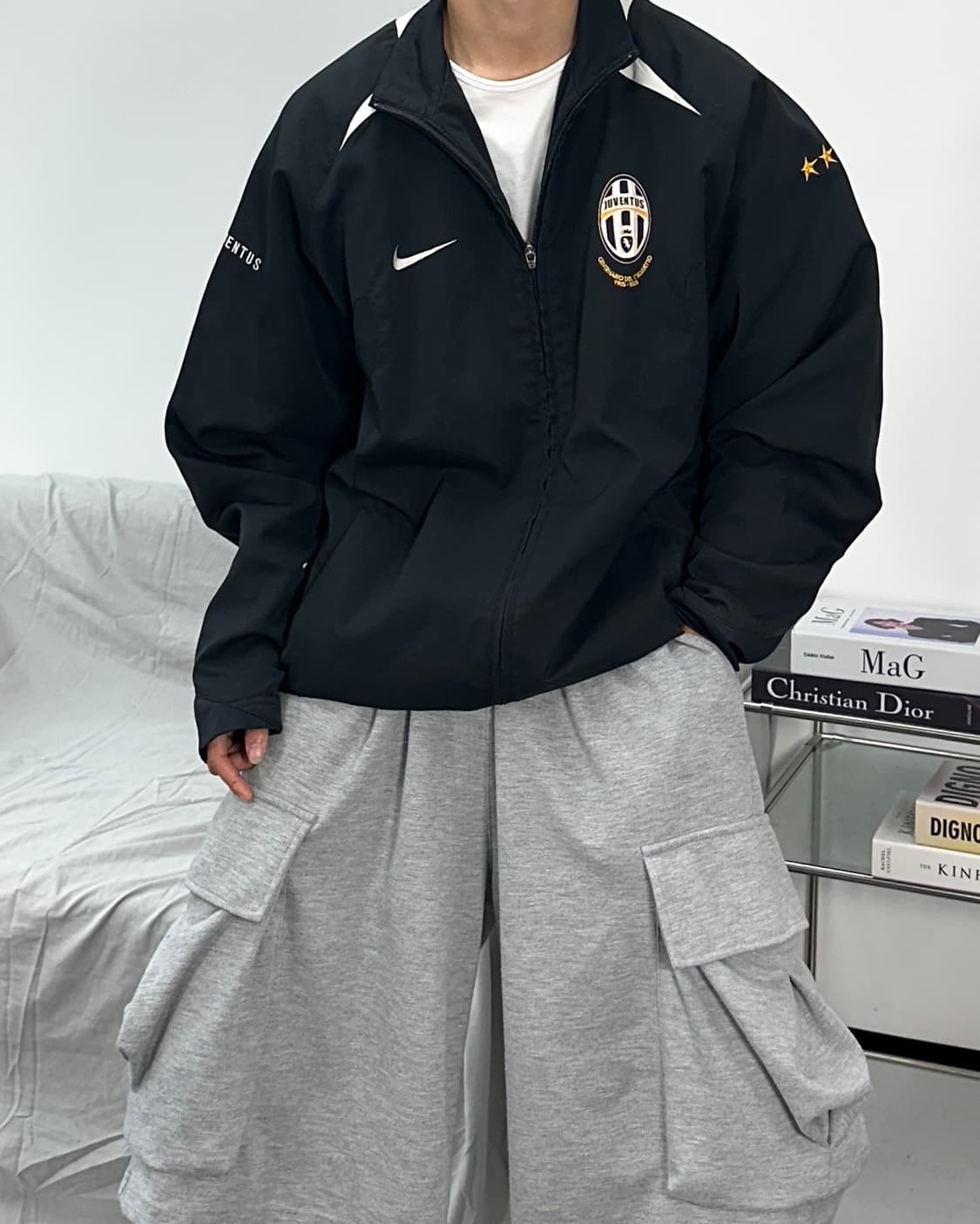 나이키 00s 유벤투스 바람막이 L 상품이미지2