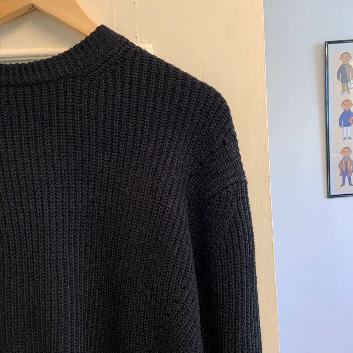 일본 빈티지 펀칭니트 상품이미지2