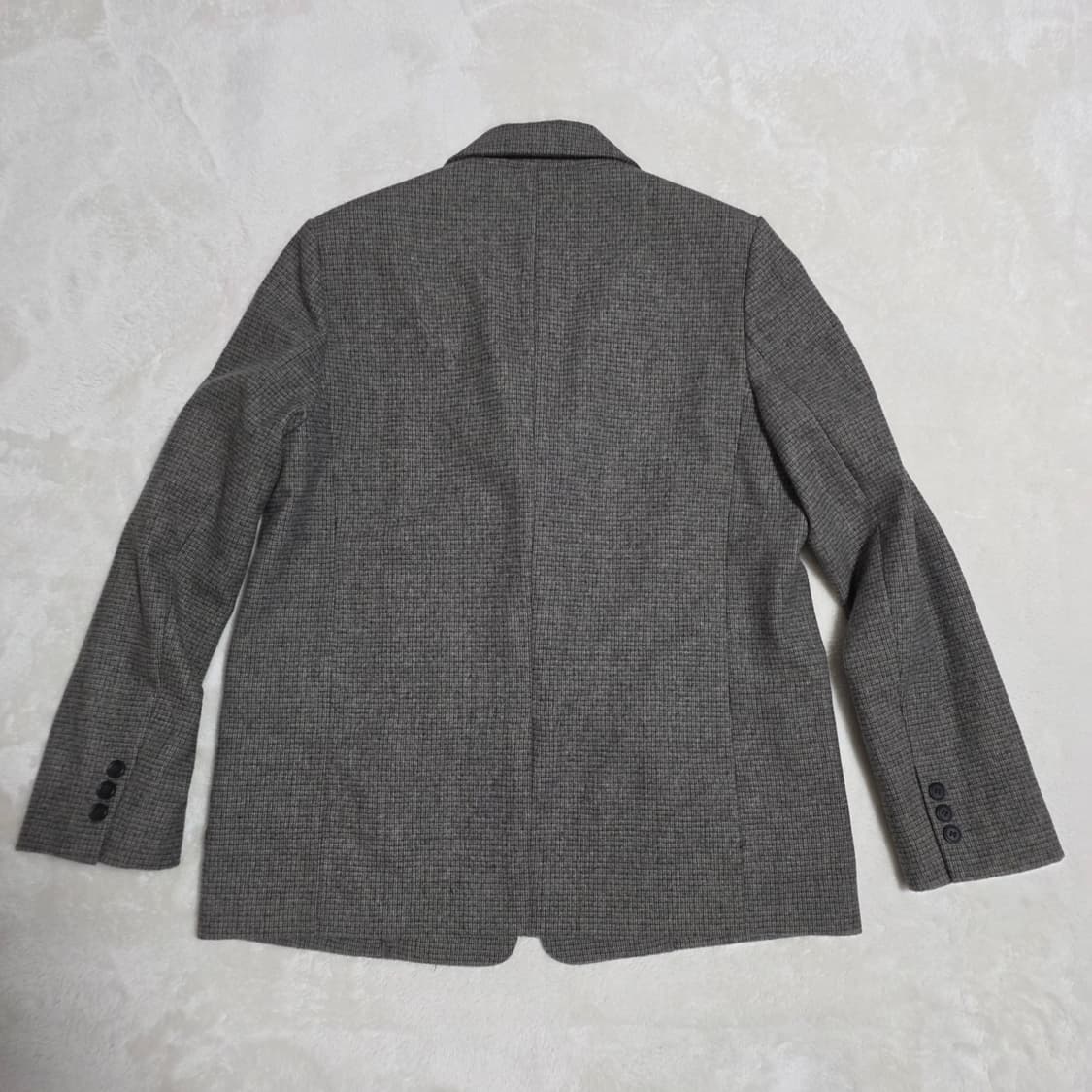 (95)여성 탑텐 울 블랜드 체크 자켓 상품이미지3