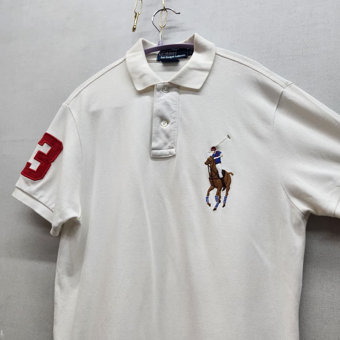 폴로랄프로렌 빅 멀티포니 반팔카라 S(M) 남여공용 상품이미지3