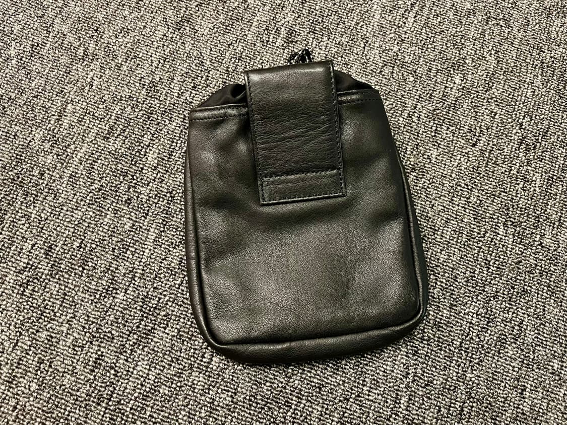 포터 블랙 드로우스트링 파우치 가방 상품이미지3