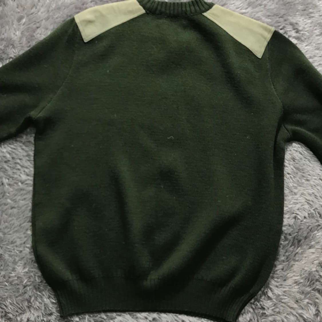 [[L] 버버리(BBR) 엘보 패치 코만도 울 니트@162 상품이미지3