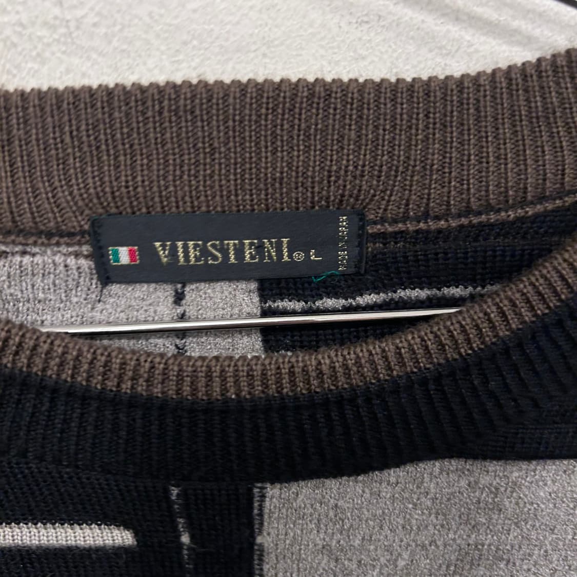 비에스테니 재팬빈티지 3D 케이블 패턴 니트 상품이미지3