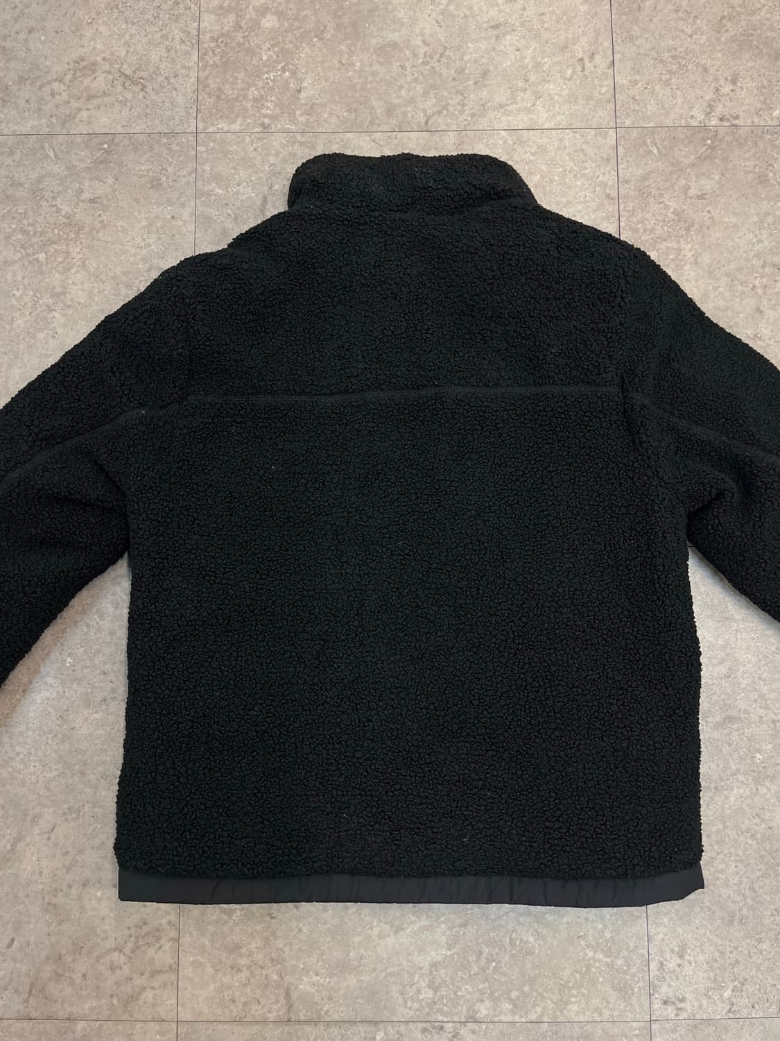 몽벨 리버시블 플리스 다운 패딩 자켓 블랙 #csz2651 상품이미지8