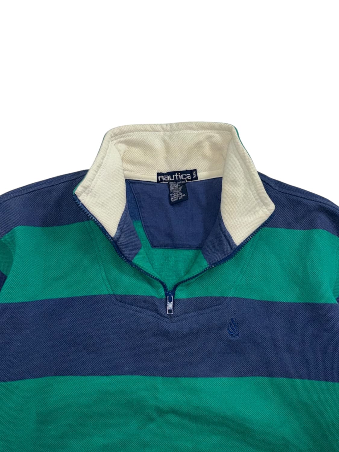빈티지 Nautica 노티카 반집업 스웻셔츠 니트 맨투맨 상품이미지8
