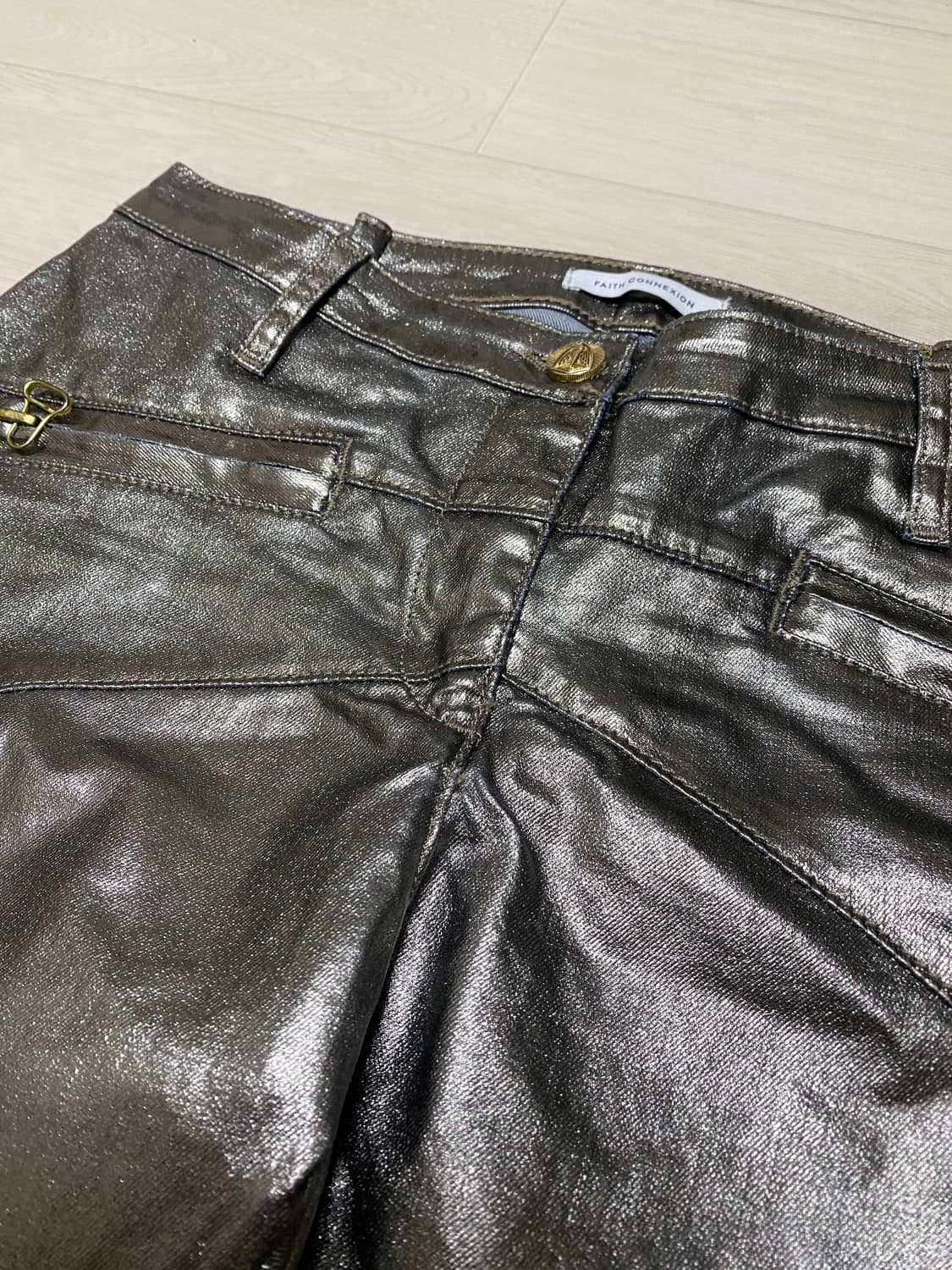 페이스커넥션 바이커 진 상품이미지3