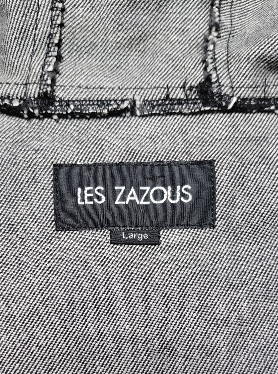 [L/무료배송] LES ZAZOUS(레 자쥬) 더블 집업 데님 자켓 상품이미지6