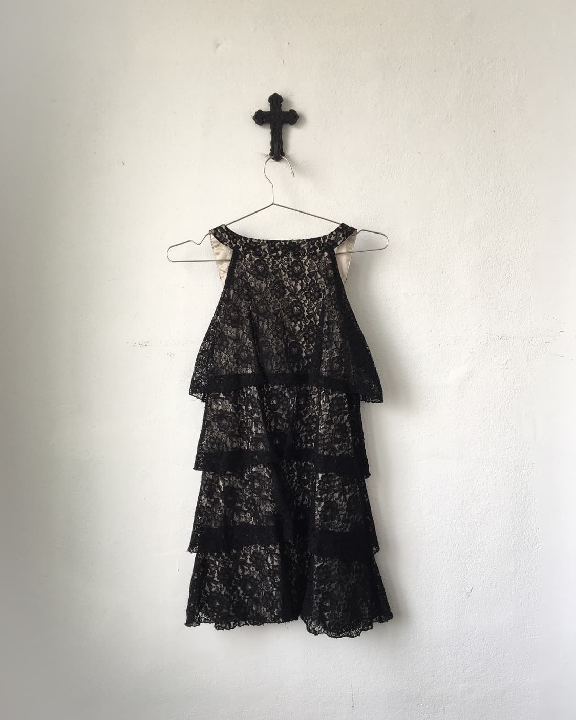Lace layered sleeveless onepiece 상품이미지3