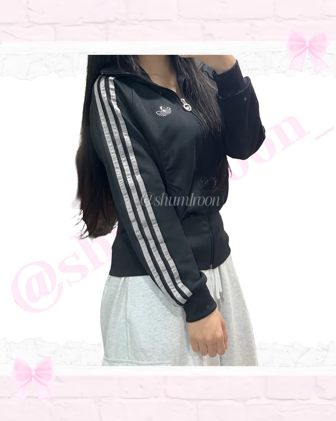 [셋업] 블랙스완 아디다스 큐빅 갸루 져지 +코치백 상품이미지5