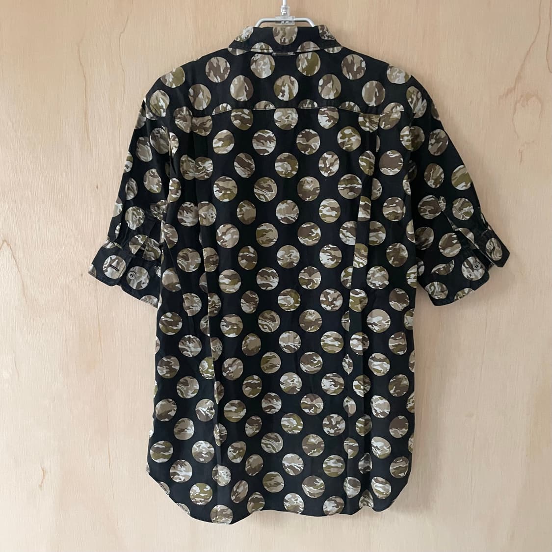 꼼데가르송 옴므플러스 카모 닷 셔츠 상품이미지4