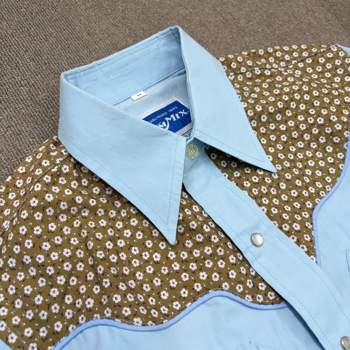 tom mix 플라워 웨스턴 셔츠 상품이미지2