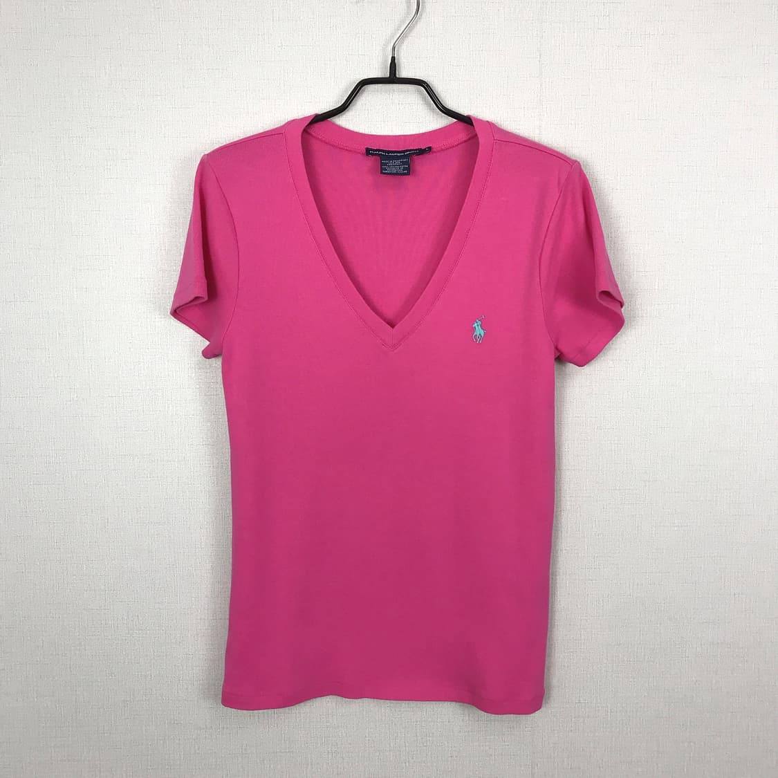 폴로 스포츠 POLO 슬림핏 V넥 반팔 티셔츠 여성L 상품이미지2