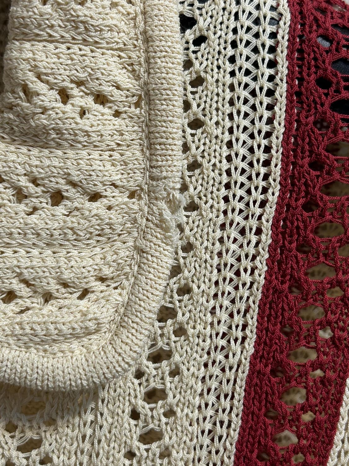 스튜디오 톰보이 크로셰 반팔 가디건 상품이미지6