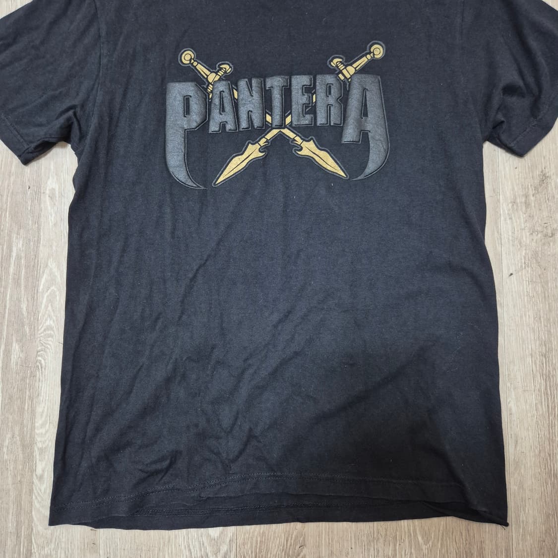팬테라 모디파이 검 프린팅 빈티지 반팔티셔츠 상품이미지3