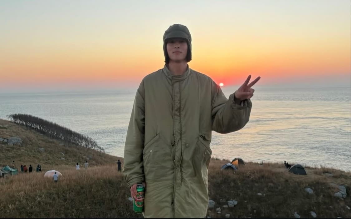 헤리티지플로스 알프레드 파카(모델 홍태준님 착용) 상품이미지3