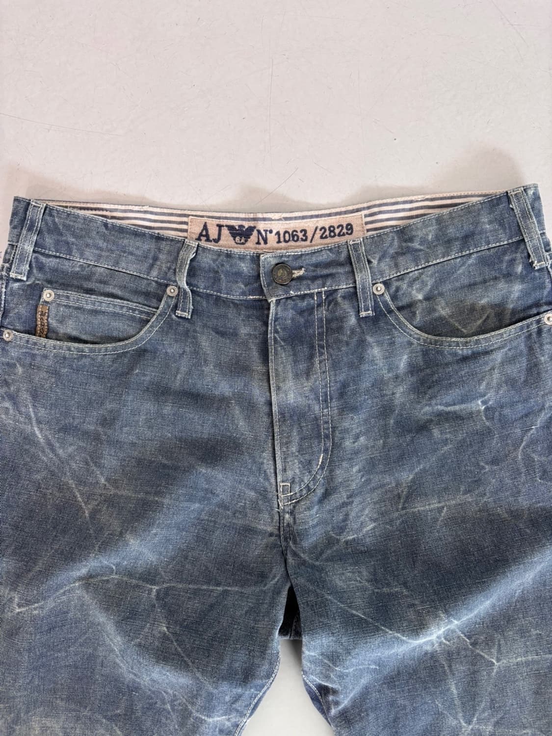 Vintage Armani Denim Pants 상품이미지4