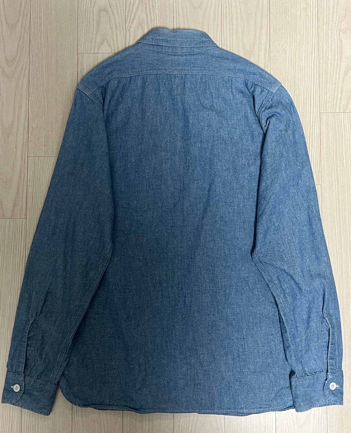 웨어하우스 덕디거 샴브레이 셔츠 상품이미지3