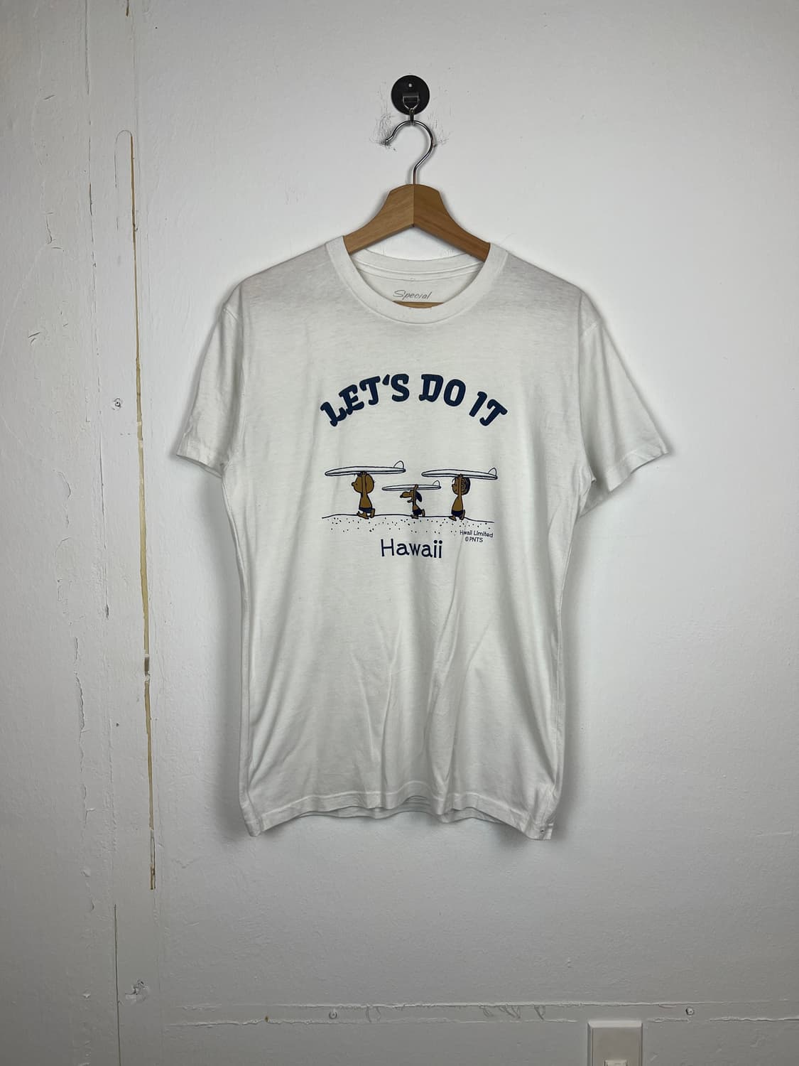 T246 Special Product Design 흰색 티셔츠 S 상품이미지1